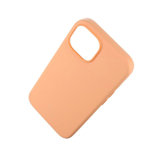 iPhone 15 Silikonskal Rvelon MagSafe - Gul Gul