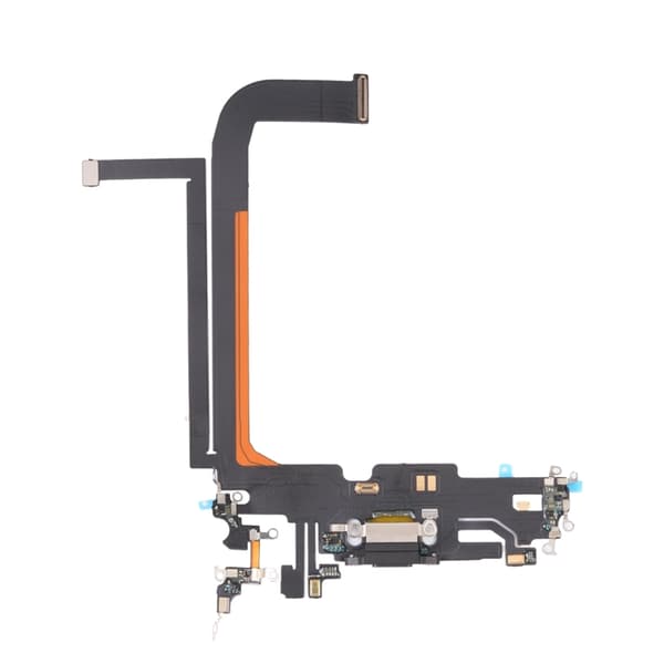 iPhone 13 Pro Max Laddkontakt med Flexkabel Original - Svart Svart