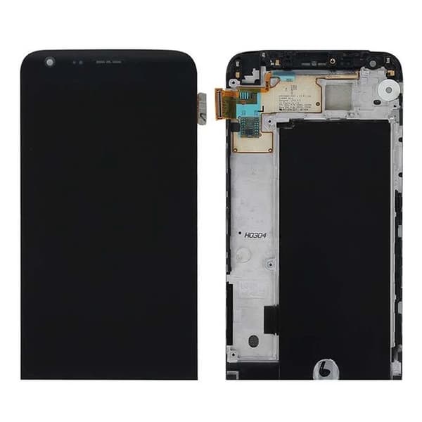 LG G5 LCD Display utan ram - Svart sort