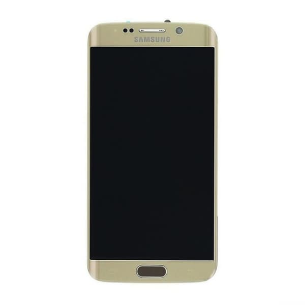 Samsung Galaxy S6 Edge (SM-G925F) Displaymodul LCD / Skärm Guld Original guld