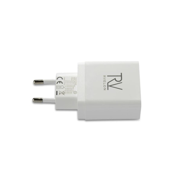 Rvelon Snabbladdare USB-C 30W Vit