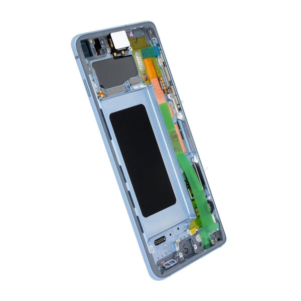 Samsung Galaxy S10 Skärm med LCD Display Original - Blå Marinblå