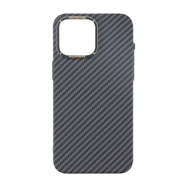 iPhone 15 Pro Max Mobilskal i Kolfiber - Svart Svart