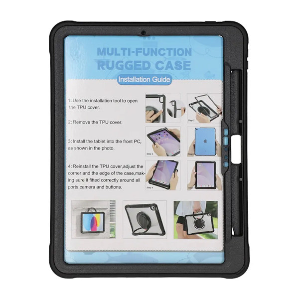 Fodral iPad Pro 11 2024 -Transparent Transparent