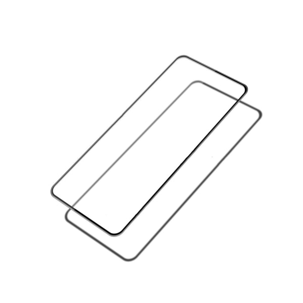 Skärmskydd Xiaomi Redmi Note 10 5G - 3D Härdat Glas Svart (miljö Black