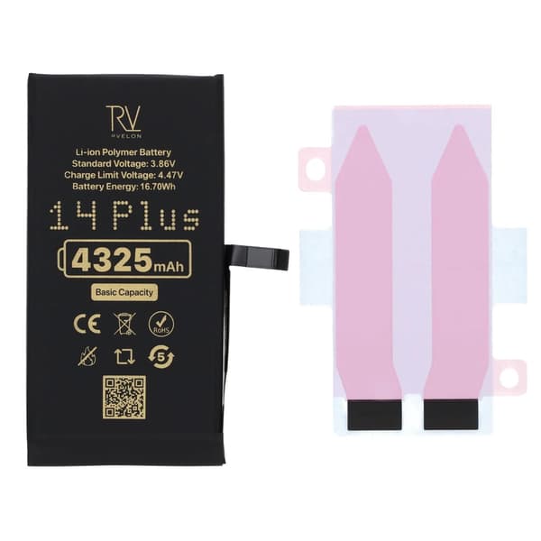 Rvelon Premium Batteri för iPhone 14 Plus - 4325mAh