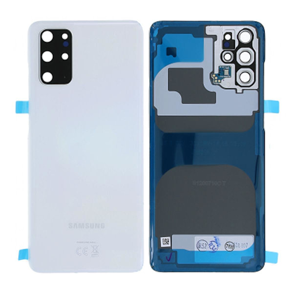 Samsung Galaxy S20 Plus 5G Baksida Original - Vit Vit