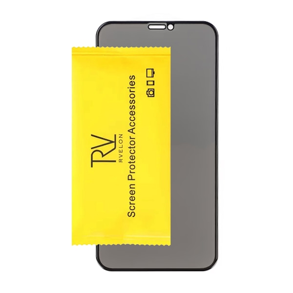 Skärmskydd Privacy iPhone 11/XR - 3D Härdat Glas Transparent