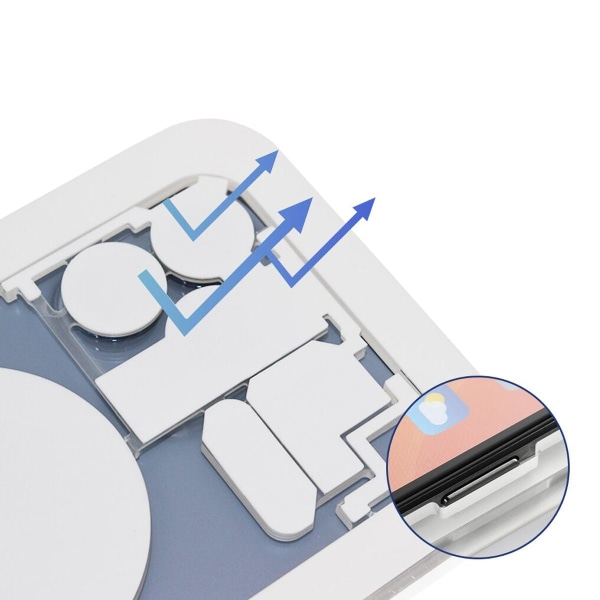 Form för Separerande Lasermaskin Baksida till iPhone 13 Pro Max