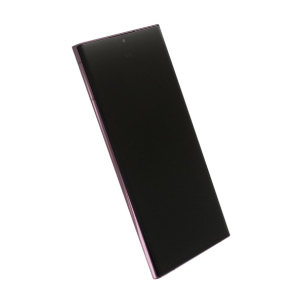 Samsung Galaxy S22 Ultra (S908B) Skärm med LCD Display Original - Burgundy Red