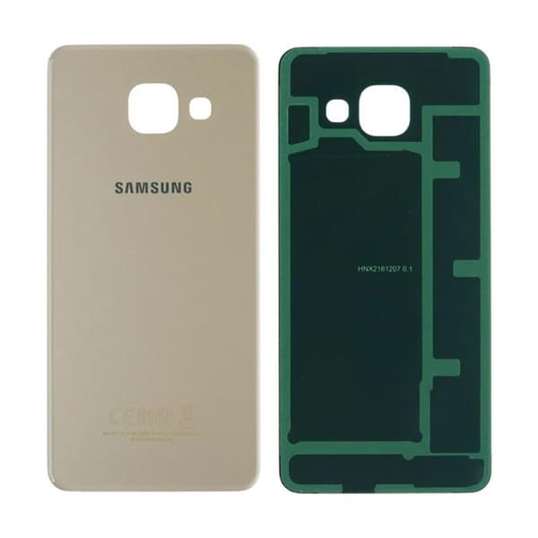 Samsung Galaxy A3 2016 (SM-A310F) Baksida Original - Guld Guld
