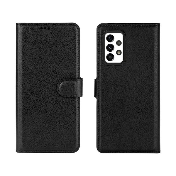Samsung Galaxy A52s Plånboksfodral med Stativ - Svart Black