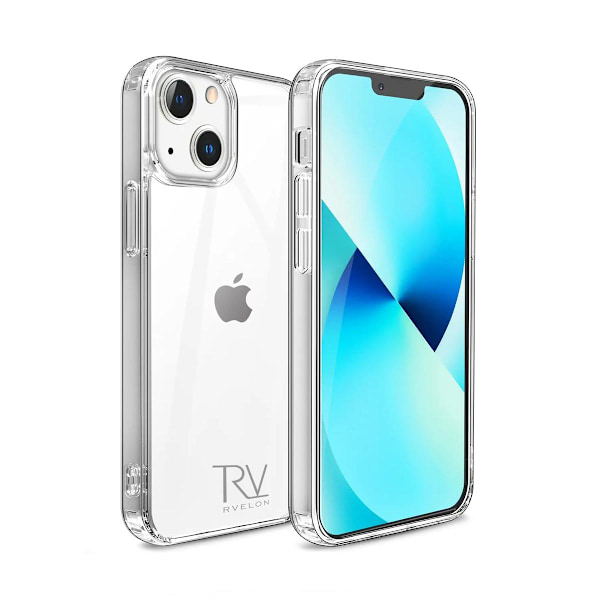 iPhone 14 Stöttåligt Skal Rvelon - Transparent Transparent