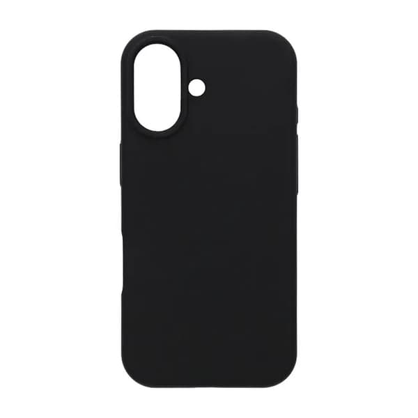 Mobilskal Mjukt Silikon för iPhone 17 - Svart Black