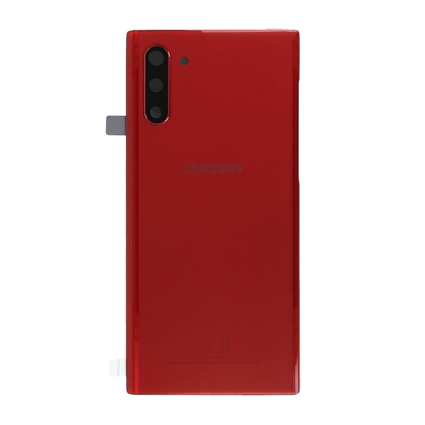 Samsung Galaxy Note 10 (SM-N970F) Baksida Original - Röd Röd