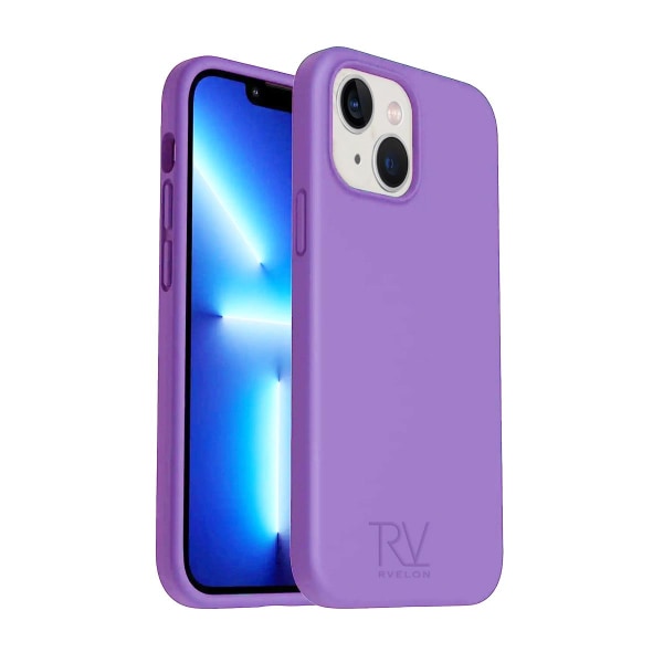 iPhone 14 Silikonskal Rvelon - Lila Purple