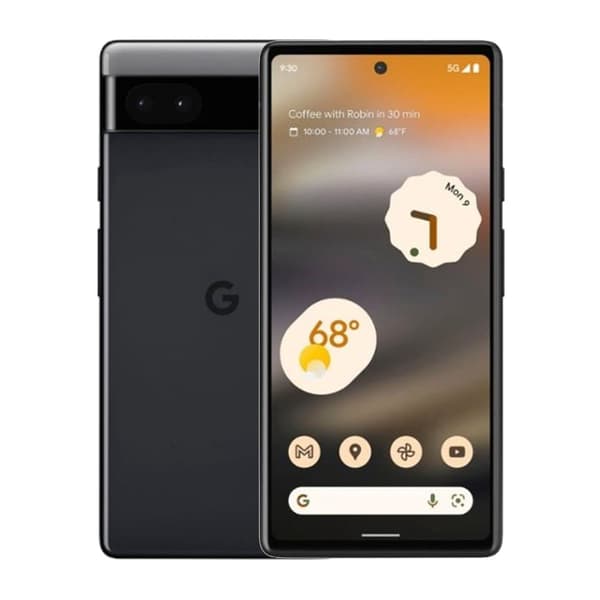 Begagnad Google Pixel 6a 128GB Charcoal - Mycket bra skick