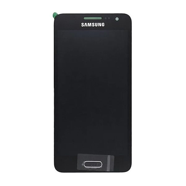 Samsung Galaxy A3 (SM-A300F) Skärm med LCD Display Original - Svart Svart