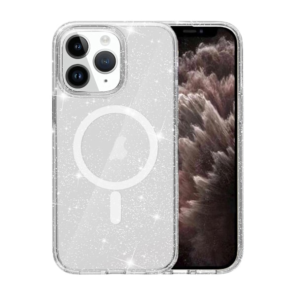 iPhone 11 Pro Mobilskal Hybrid med Magsafe - Transparent Transparent