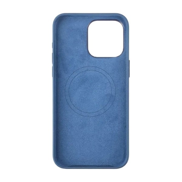 iPhone 15 Pro Max Silikonskal Rvelon MagSafe - Mörkblå Dark blue