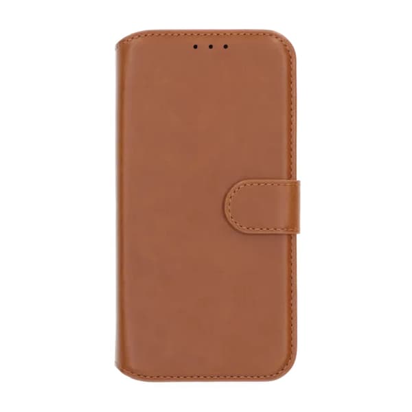 Rvelon Plånboksfodral Magnet för iPhone 17 - Brun Brun