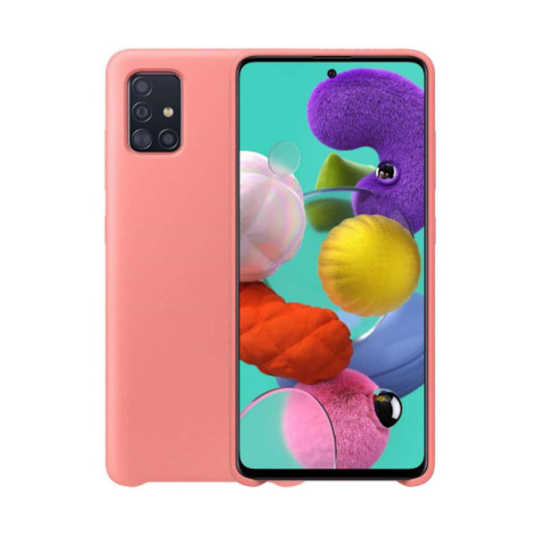 Samsung A52 Silikonskal - Rosa Rosa
