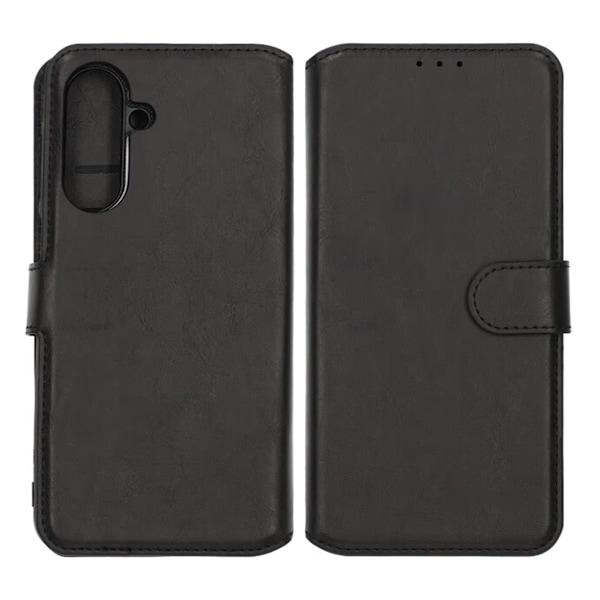 Samsung Galaxy A26 Plånboksfodral Magent Rvelon - Svart Svart