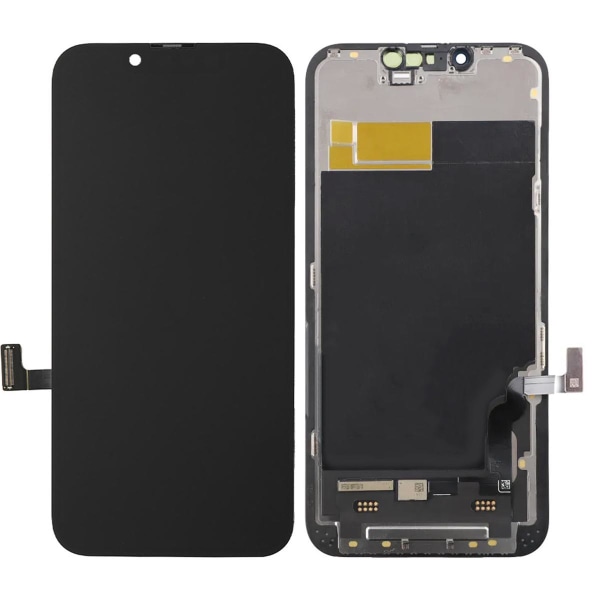 iPhone 13 Skärm med LCD In-Cell RJ med IC Ersättning Svart