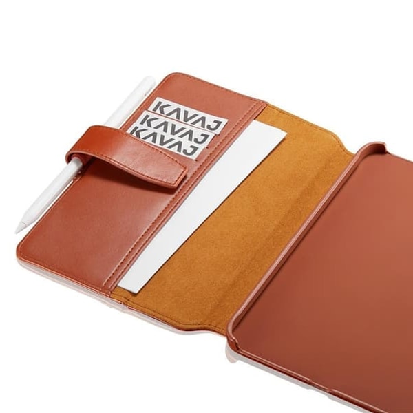 KAVAJ iPad mini (gen 6)/iPad mini (A17 Pro) Fodral London Brun Brun