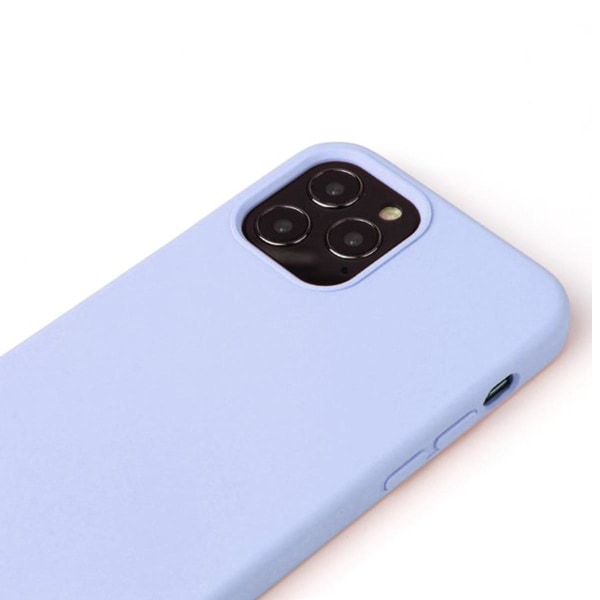 Mobilskal Silikon iPhone 13 Mini - Ljusblå Plommon