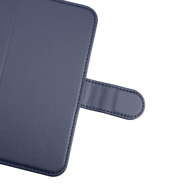 iPhone X/XS Plånboksfodral Magnet Rvelon - Blå Marine blue