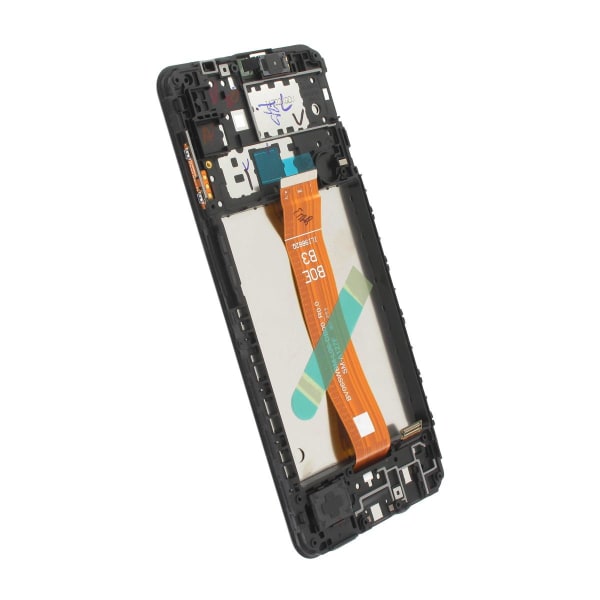 Samsung Galaxy A12 Nacho/A12s Skärm med LCD Display Original - Svart Black