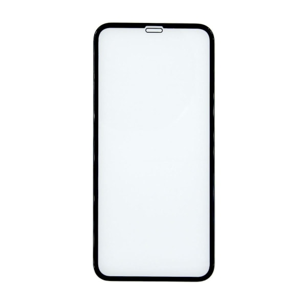 Skärmskydd iPhone 11/XR - 3D Härdat Glas Svart Transparent