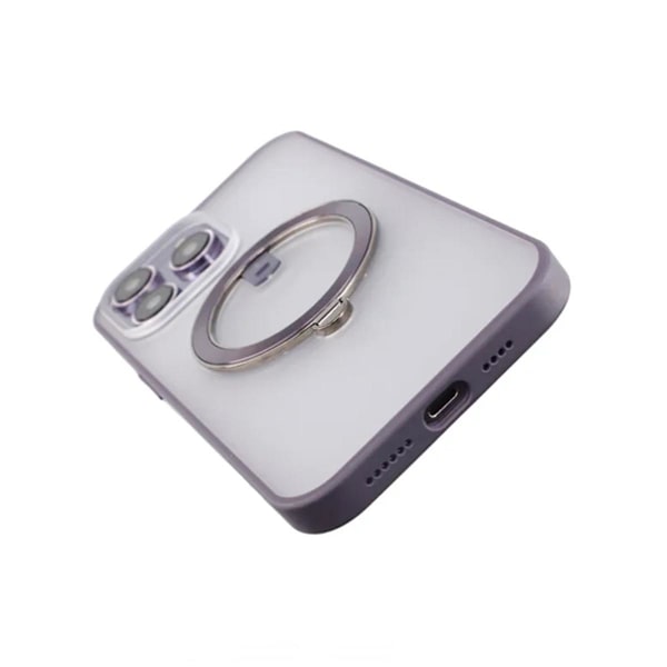 iPhone 14 Pro Skal med MagSafe Stativ Rvelon - Lila Lila