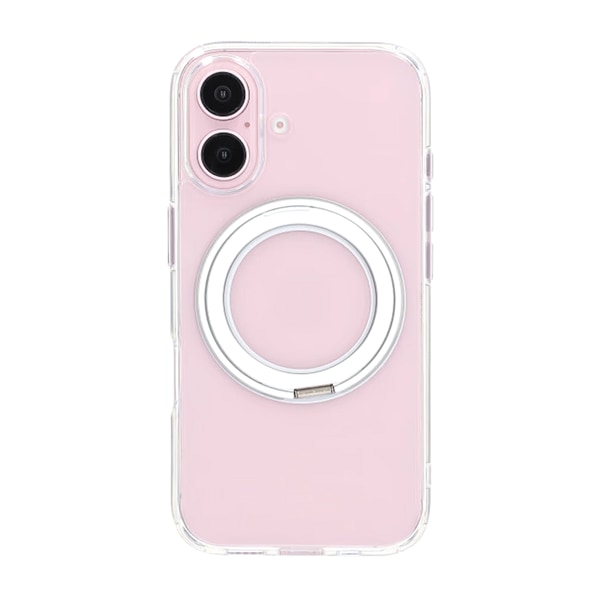 iPhone 16 Mobilskal med Magsafe Stativ - Transparent Transparent