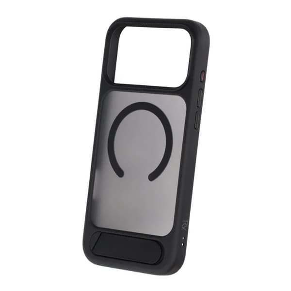 Rvelon Mobilskal med Stativ för iPhone 17 Pro - Svart svart