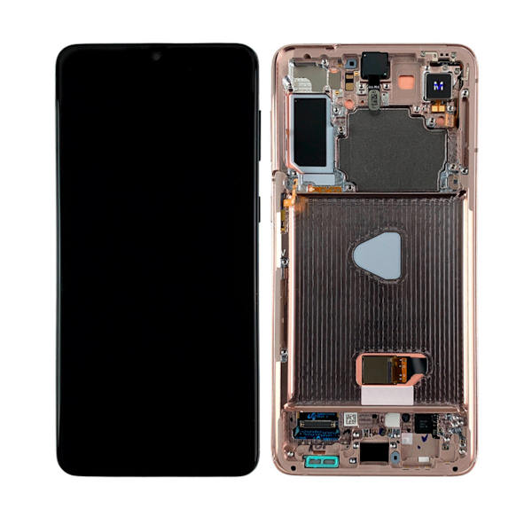 Samsung Galaxy S21 Plus 5G Skärm med LCD Display Original - Violett Mörklila