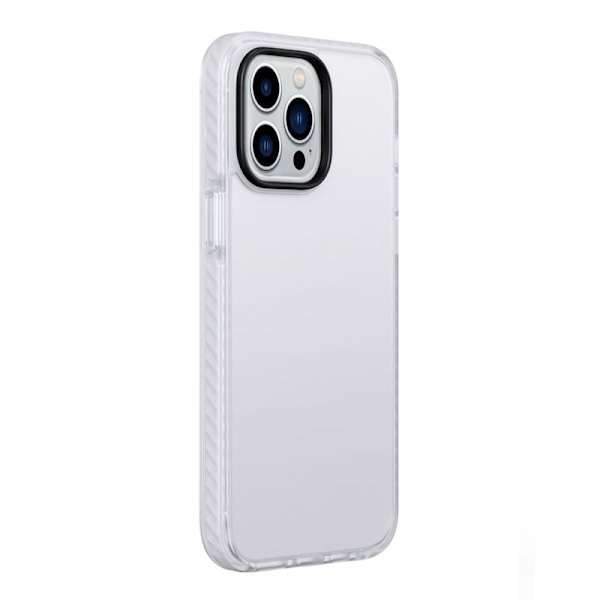 iPhone 15 Pro Max Stöttåligt TPU Mobilskal - Vit Vit