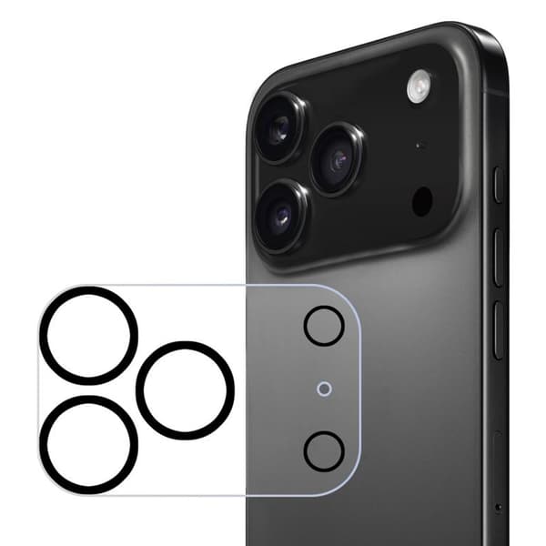 Kameraskydd Härdat Glas till iPhone 17 Pro Transparent