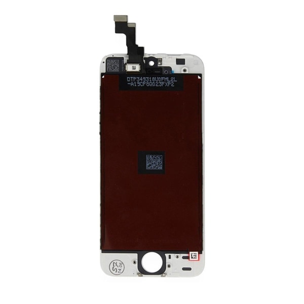 iPhone SE/5S LCD Skärm Refurbished - Vit Vit