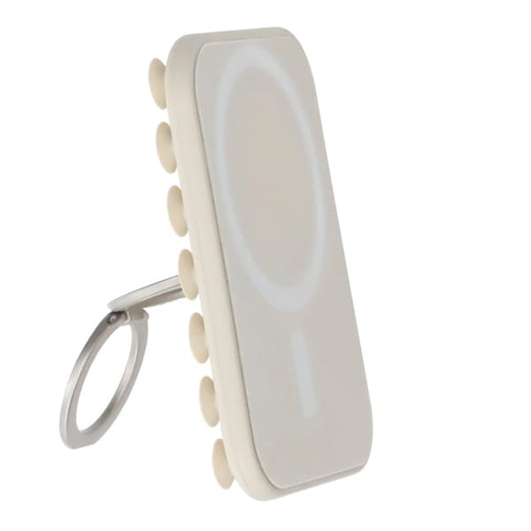 MagSafe mobilgrepp med sugproppar och stativ - Antikvit vit