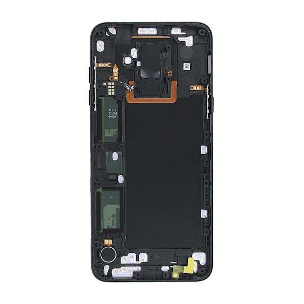 Samsung Galaxy A6 Plus 2018 (SM-A605F) Baksida/Batterilucka Original - Svart Svart