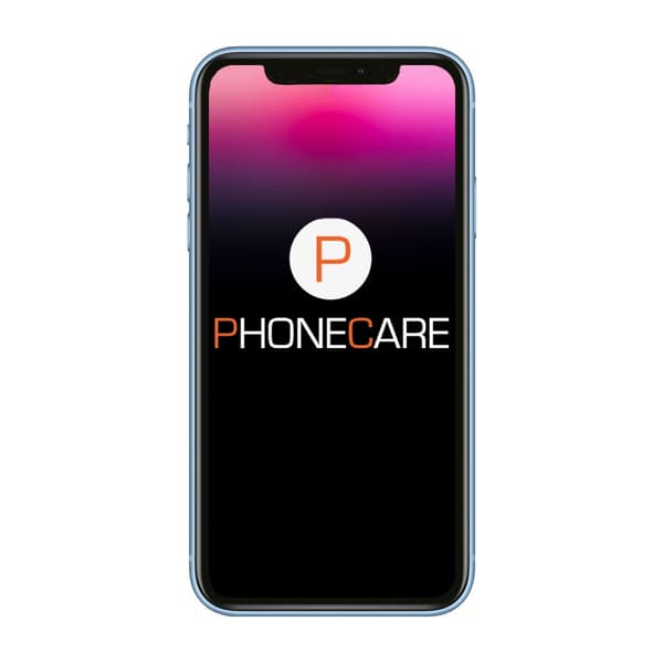 Begagnad iPhone XR 64GB Blå - Mycket bra skick sininen
