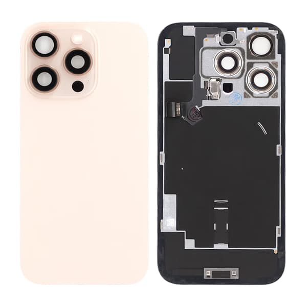 iPhone 16 Pro Baksida Glas - Guld Guld