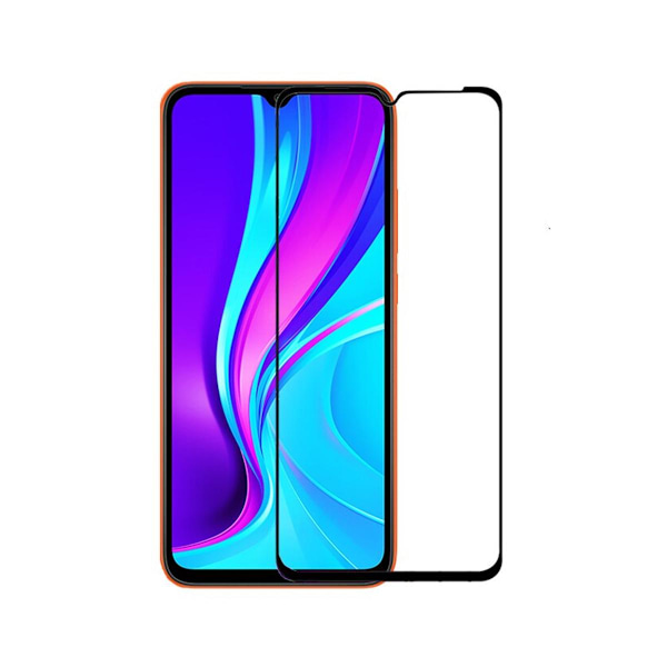 Skärmskydd Xiaomi Redmi 9C - 3D Härdat Glas Svart (miljö) Svart