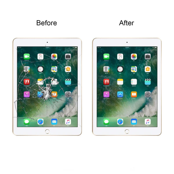 iPad 9. sukupolvi 10.2 2021 Touch Complete Copy White White