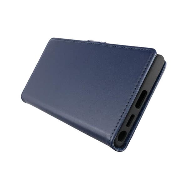 Samsung Galaxy S22 Ultra Plånboksfodral Magnet Rvelon - Blå Marinblå