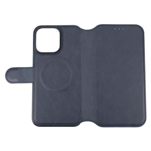 iPhone 15 Pro Max Plånboksfodral med Magsafe Rvelon - Blå Marinblå