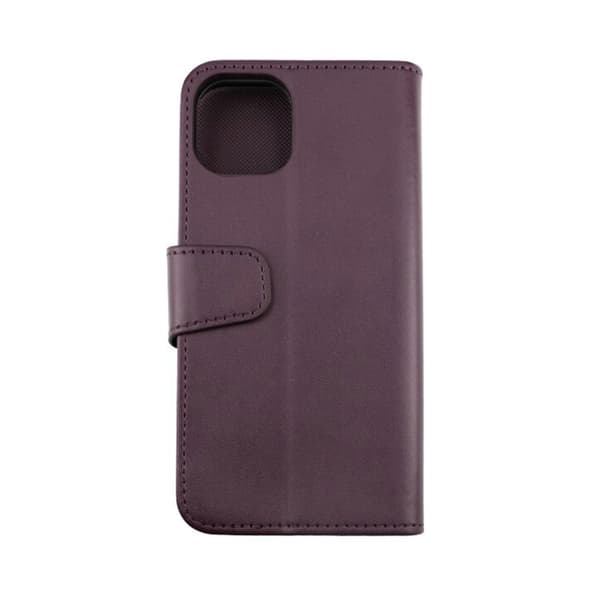 iPhone 13 Mini Plånboksfodral Extra Kortfack Rvelon - Mörklila Dark purple