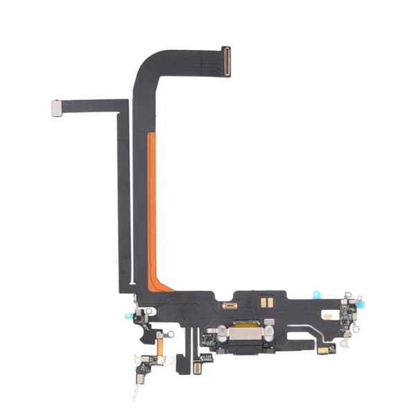 iPhone 13 Pro Max Laddkontakt med Flexkabel Original - Svart Svart
